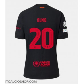 Barcelona Dani Olmo #20 Seconda Maglia 2024-25 Manica Corta